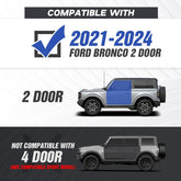 Yzona 2021-2025 Ford Bronco 2 Doors Side Steps